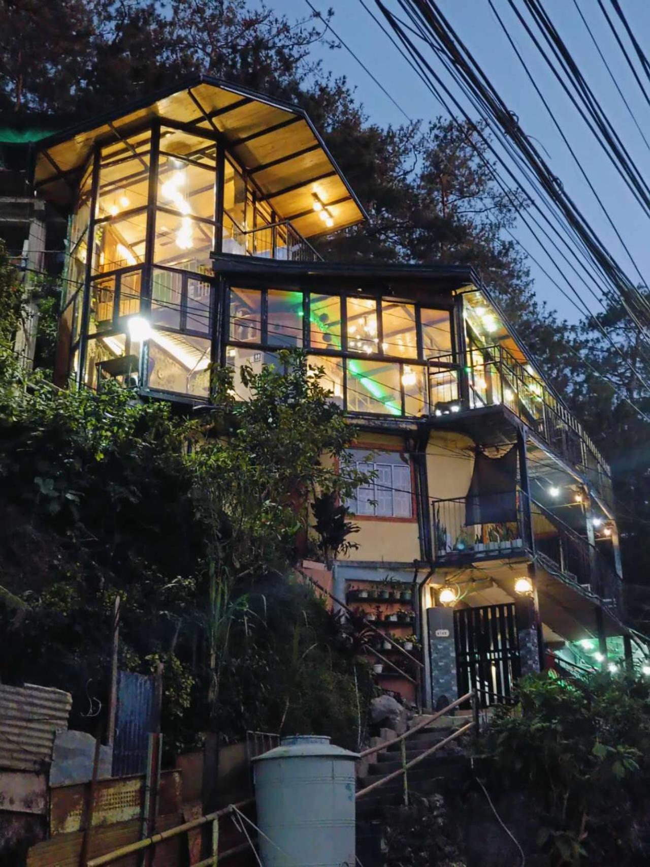 Holyghost Veranda Baguio Transient Guest House 42 Step Rooftop Baguio City Exteriör bild