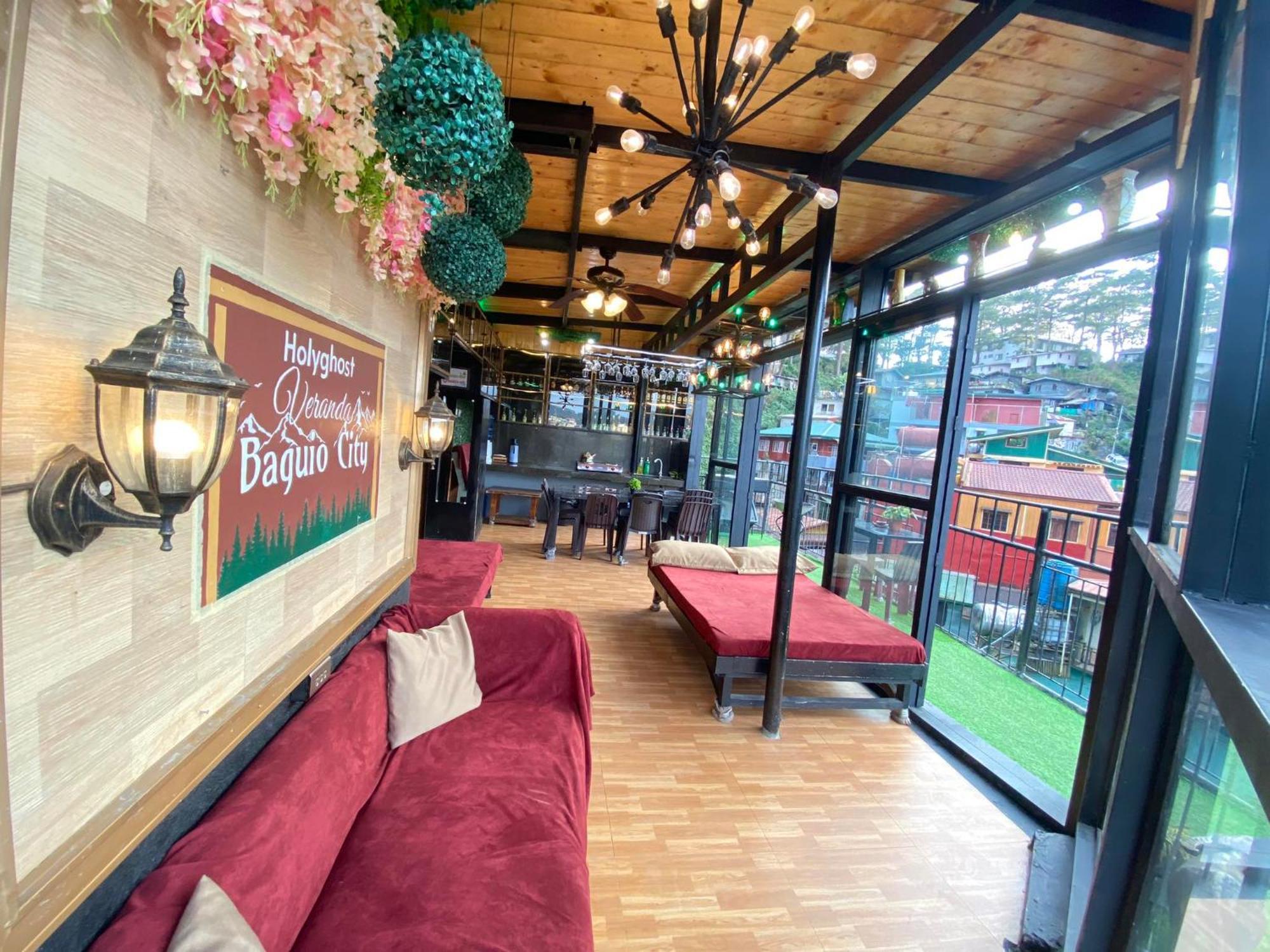 Holyghost Veranda Baguio Transient Guest House 42 Step Rooftop Baguio City Exteriör bild