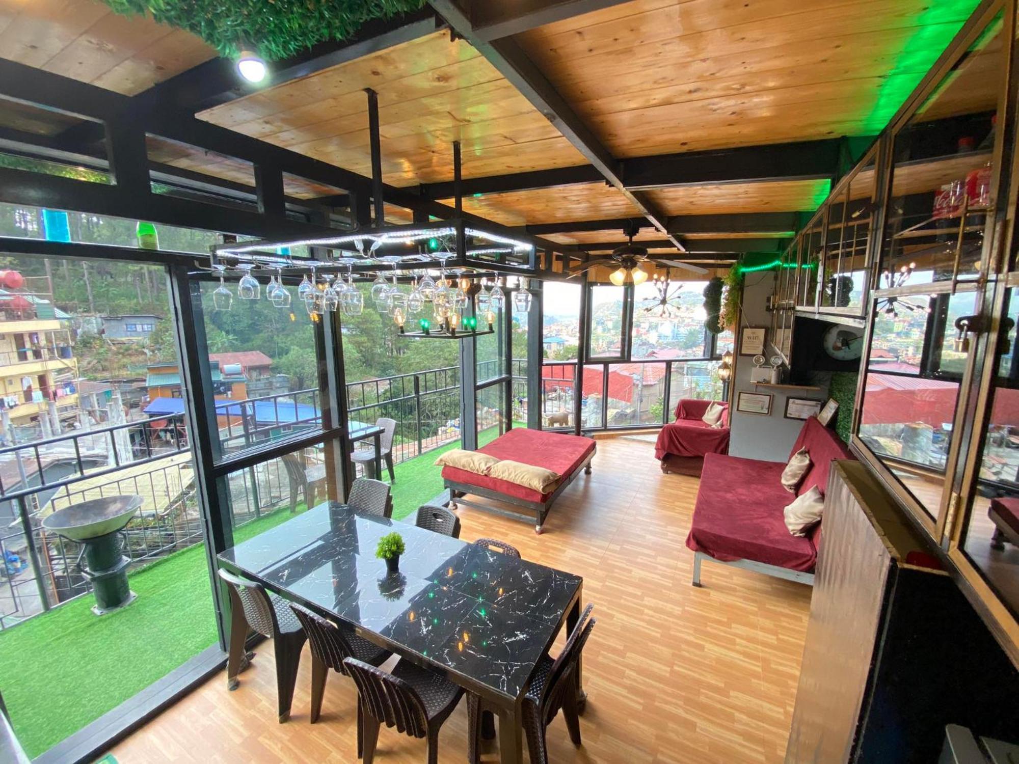 Holyghost Veranda Baguio Transient Guest House 42 Step Rooftop Baguio City Exteriör bild